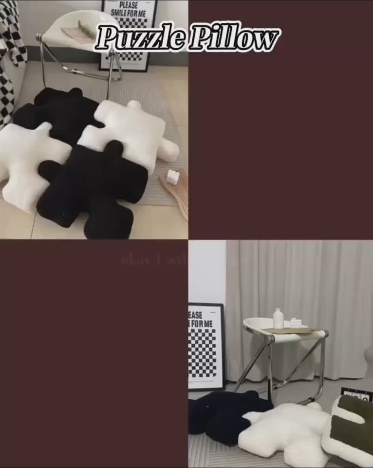 puzzle cushion